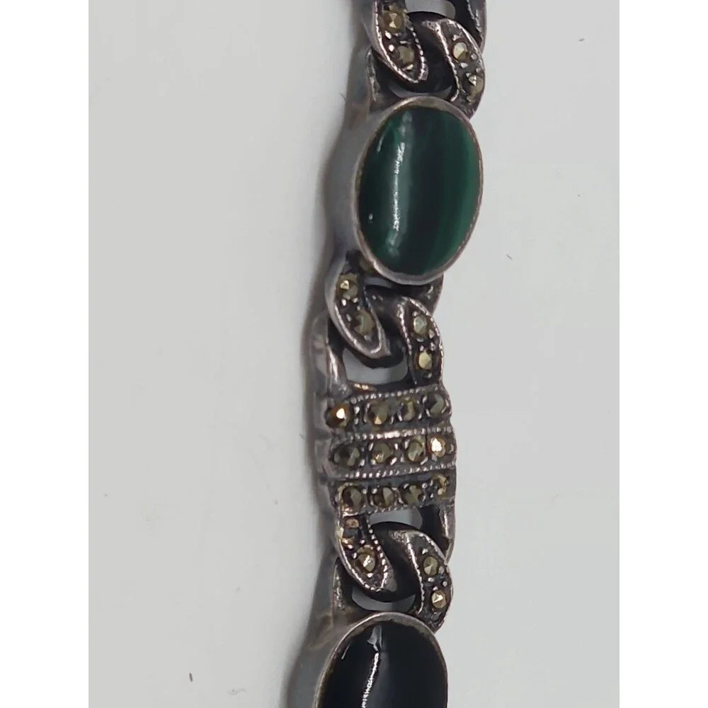 Sterling Silver Marcasite 7